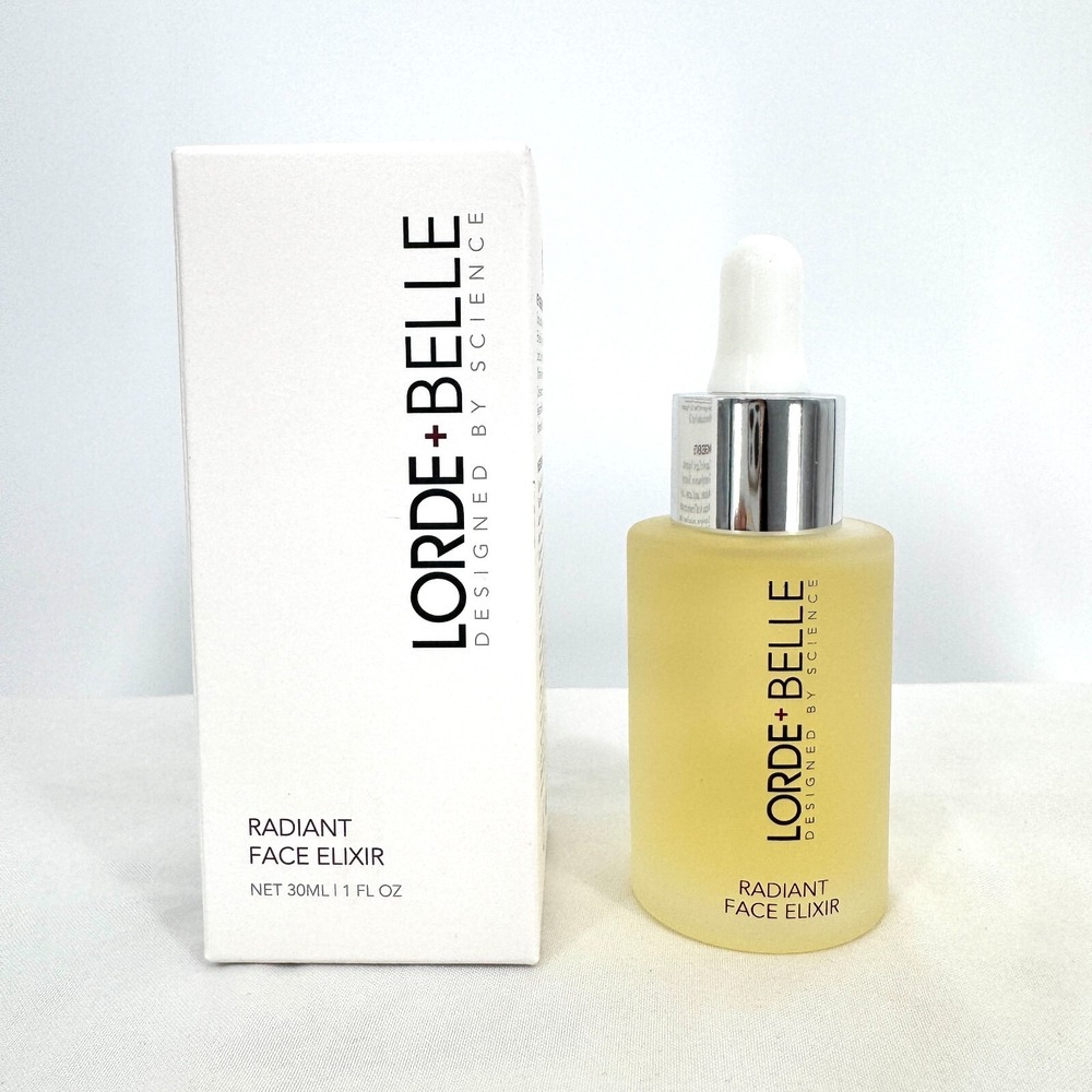 LORDE + BELLE Radiant Face Elixir 30 ml (1 fl oz) Brand New in Box - MSRP $69